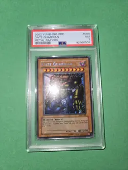 PSA 7 GATE GUARDIAN MRD #000 METAL RAIDERS 2002 YU-GI-OH! - Image 4