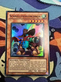 Quickdraw Synchron (TU06-DE005) GERMAN DEUTSCH TURBO PACK SUPER RARE - Image 1