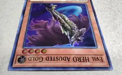 Evil Hero Adusted Gold - UR - Yu-Gi-Oh! - LED5-EN013 - 1st Ed. - NM - Free Ship - Image 4