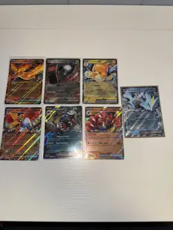 Lot Of 7 Assorted Pokemon Ex Cards. English. NM Condition - Image 1