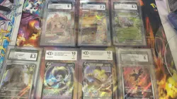 Blastoise & Ninetales CGC 10 Graded Slabs +7 Graded Cards No Additional Cost - Image 2