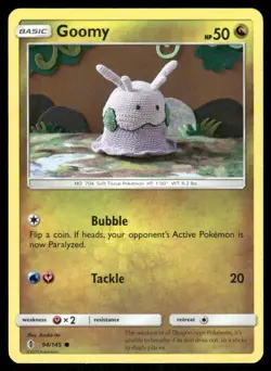Goomy 94/145 Guardians Rising Pokemon TCG trading card - Image 1