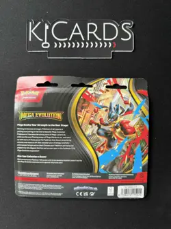Pokemon TCG | Mega Evolution 3 Pack Blister Golduck Promo Card | New & Sealed - Image 2
