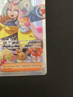 Iono 269/193 Sv02: Paldea Evolved Pokemon SIR Holo Card English NM - Image 4