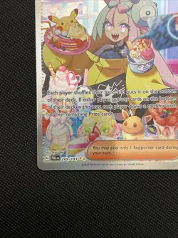 Iono 269/193 Sv02: Paldea Evolved Pokemon SIR Holo Card English NM - Image 5