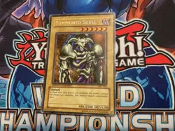 Summoned Skull BPT-002 Reverse Foil Secret Rare HP Yugioh Card - Image 1