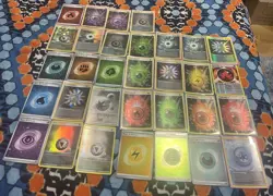Pokemon Lot Of 32 Holo Energy Cards - Image 1