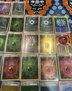 Pokemon Lot Of 32 Holo Energy Cards - Image 4