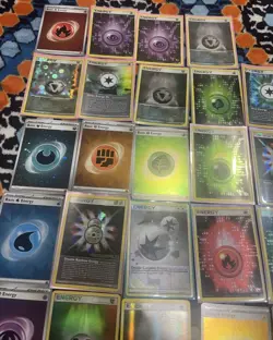 Pokemon Lot Of 32 Holo Energy Cards - Image 5