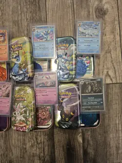 Prismatic Evolutions 8 COSMOS HOLO Promo Cards - Costco Mini Tin Promos Set Lot - Image 3