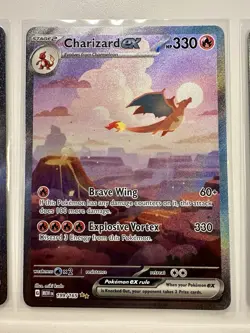 Charizard ex 199/165 + Venusaur Ex 198/165 + Blastoise Ex 200/165 : 3 Card Lot - Image 4