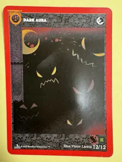 2020 Metazoo Rare Cryptid Nation Kickstarter Stamped Card Dark Aura 12/12 NM/M! - Image 1