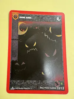 2020 Metazoo Rare Cryptid Nation Kickstarter Stamped Card Dark Aura 12/12 NM/M! - Image 2