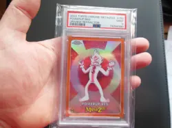 MetaZoo Topps Chrome Power Up Red 25/25 ORANGE Refractor Card PSA 9 - Image 1
