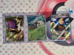 Pokemon TCG JP Lot Of 3 AR/SR Cards N’s Zorua, Hop’s Wooloo, Brock’s Scout NM/M - Image 1