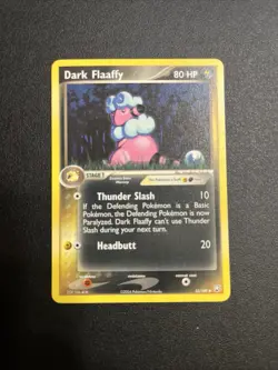 Pokemon Dark Flaaffy Ex Team Rocket Returns Set Card 33/109 - Image 1
