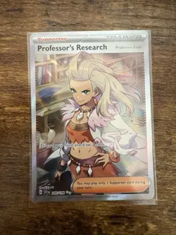 Pokemon Cards Professor’s Research 240/198 Scarlet & Violet Base - (NM) - Image 1