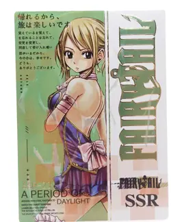 Lucy Heartfilia SSR Fairy Tail Manga Rare CCG Anime Collectible Card - Image 1