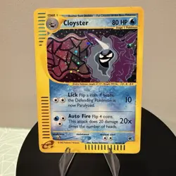 Cloyster 008/165 Expedition Base Set Holo! Near Mint! Vintage Pokemon Card - Image 1