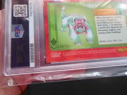 MetaZoo Topps Chrome Hodag 39/50 GOLD Refractor Card PSA 9 - Image 4