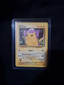 1995 pikachu pokemon card 58/102, Near Excellent condition - Image 1