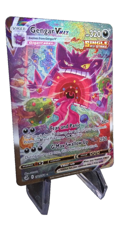 Pokemon Gengar VMAX Fusion Strike Holo Card 271/264 Secret Rare TCG Pack Fresh! - Image 4