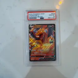 PSA 10 GEM MINT Charizard V #019 2002 Pokemon Darkness Ablaze Card - Image 1