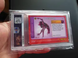 MetaZoo Topps Chrome Walking Sam 20/25 ORANGE Refractor Card PSA 9 - Image 3
