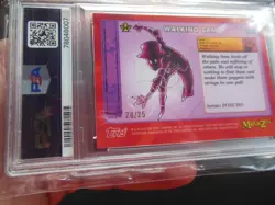 MetaZoo Topps Chrome Walking Sam 20/25 ORANGE Refractor Card PSA 9 - Image 4