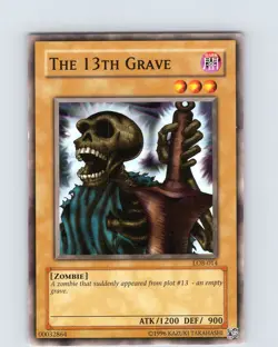 Yu-Gi-Oh TCG The 13th Grave LOB-014 Unlimited Regular Common Card LP-NM - Image 1