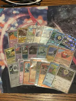 Pokemon Black Bolt & White Flare Poke Ball Reverse Holo Lot Of 22 Cards NM - Image 1