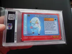 MetaZoo Topps Chrome Babe the Blue Ox 08/25 ORANGE Refractor Card PSA 10 - Image 3