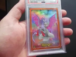MetaZoo Topps Chrome Jersey Devil 05/25 ORANGE Refractor Card PSA 10 - Image 3