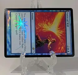 FORCE OF WILL - Magic: The Gathering -Judge Promo Foil - Matt Stewart - Image 3