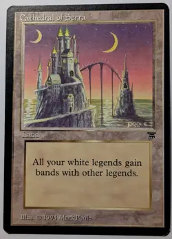 Cathedral of Serra Legends MTG NM ~ Unplayed ~ Super Nice! - Image 1