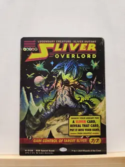 Sliver Overlord (Showcase) - Special Guests Foil - Image 1