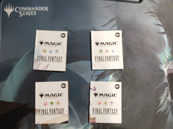 MTG Final Fantasy Collector Commander Deck Posters (Set of 4) - Image 2