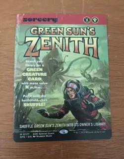 MTG Green Sun's Zenith Showcase - Special Guest - 0127 Mythic - Image 1