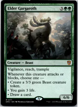 Elder Gargaroth M Commander: Aetherdrift 111 LP Normal - Image 1