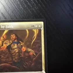 Shielded By Faith Rare Regular MTG Signature Spellbook: Gideon #5 NM - Image 3