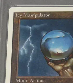 1993 Magic the Gathering Unlimited, Icy Manipulator, NM PSA 7 - Image 5