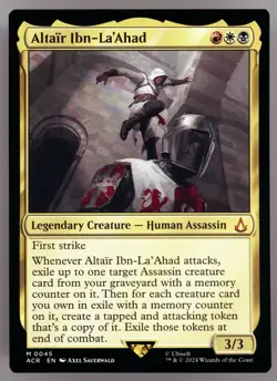 Altair Ibn-La'Ahad Universes Beyond: Assassin's Creed Regular - Image 1