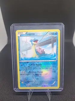 Pokemon TCG Lapras Reverse Holo Rare Card 25/99 Next Destinities - Image 1