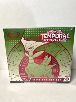 Pokemon Temporal Forces Iron Leaves Elite Trainer Box ETB Sealed - Image 1