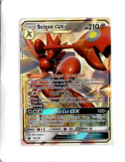 Pokemon TCG Scizor GX Ultra Rare SM - Celestial Storm 90/168 - Image 1