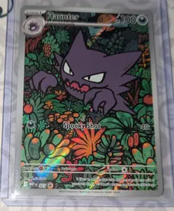 Pokemon TCG Haunter Illustration Rare 027 Promo Mega Battle Deck NM - Image 1