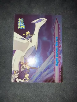 Pokemon The Movie 2000 Foil Topps Blue Label - Near Mint - Flight Across The Ice - Image 2