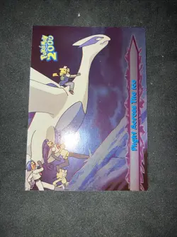 Pokemon The Movie 2000 Foil Topps Blue Label - Near Mint - Flight Across The Ice - Image 3