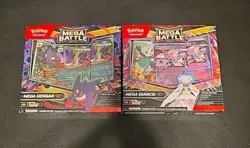 Pokemon Set of 2 (1 of each) Gengar/Diancie ex Mega Battle Deck - Image 1