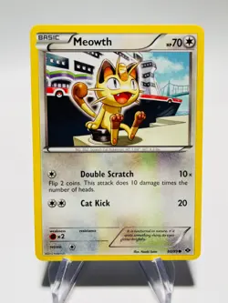MEOWTH 2012 Pokemon Next Destinies Common POKEMON 80/99 - Image 1